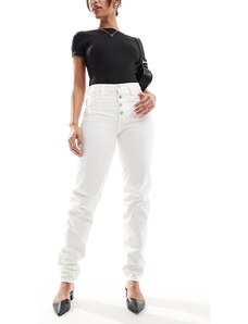 Calvin Klein Jeans - Mom jeans lavaggio bianco-Blu