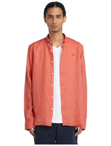 Timberland camicia lino arancione TB0A2DC3EI4