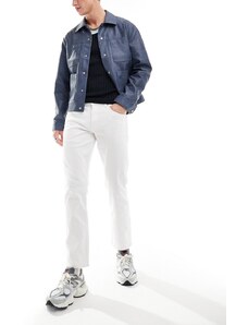 ASOS DESIGN - Jeans slim elasticizzati bianchi-Bianco