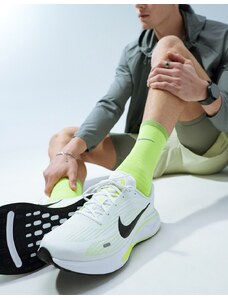Nike Running - Journey - Sneakers bianche e gialle-Bianco