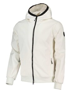 WOOLRICH GIACCA CON CAPPUCCIO IN SOFTSHELL