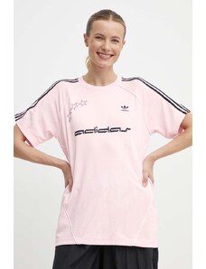 adidas Originals t-shirt donna colore rosa IT9680