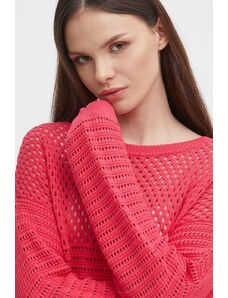 United Colors of Benetton maglione in cotone colore rosa