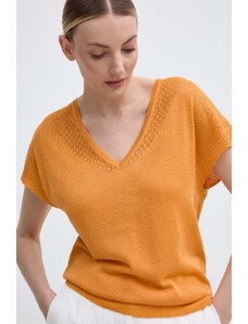 Morgan maglione MFIRENZ donna colore arancione MFIRENZ