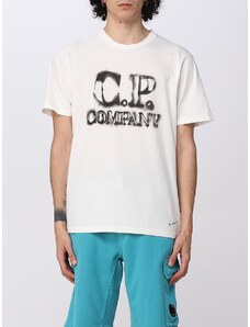 T-shirt C.p. Company con big stampa logo