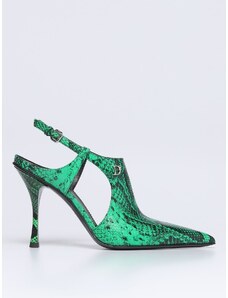 Slingback Dsquared2 in pelle stampa pitone