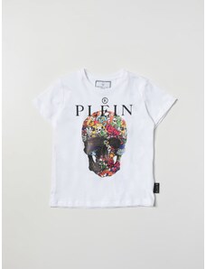 T-shirt di cotone Philipp Plein con teschio