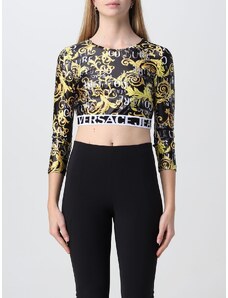 Top Versace Jeans Couture in tessuto stretch