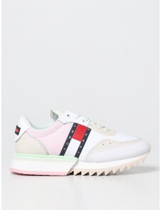 Sneakers Cleated Tommy Jeans in pelle e nylon