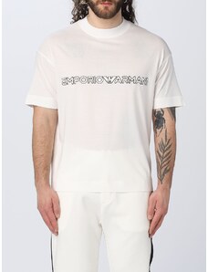 T-shirt Emporio Armani in misto cotone stretch
