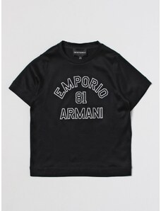 T-shirt Emporio Armani Kids in misto cotone