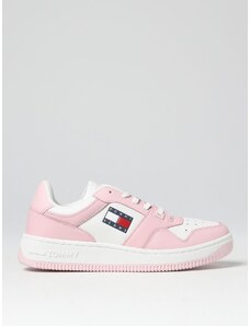 Sneakers Tommy Jeans in pelle e tessuto