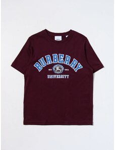 Burberry Kids T-shirt Burberry in cotone