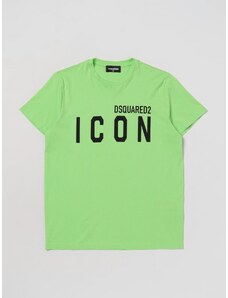 T-shirt Icon Dsquared2 Junior con logo