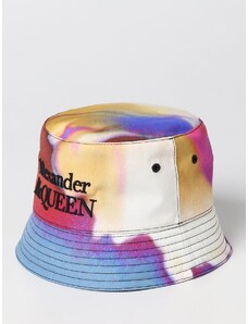 Cappello Luminous Alexander McQueen in nylon stampato