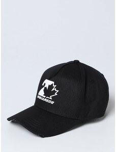 Cappello Dsquared2 in cotone con logo stampato