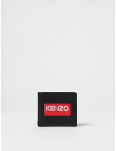 Portafoglio Kenzo in pelle con logo