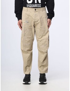 Pantalone Dsquared2 in cotone effetto used
