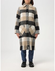 Cappotto Woolrich in misto lana check
