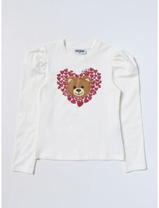 T-shirt Moschino Kid in cotone stretch