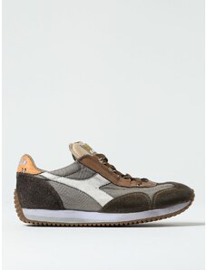 Sneakers Equipe H Dirty Diadora Heritage in suede e canvas effetto used