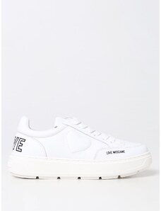 Sneakers Love Moschino in pelle liscia