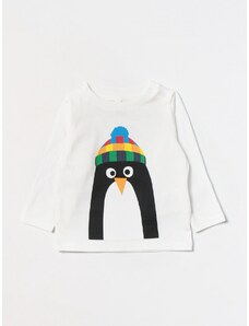 T-shirt Stella McCartney Kids con stampa pinguino
