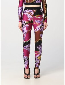 Leggings Versace Jeans Couture in nylon con stampa