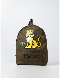 Zaino Kenzo Kids in nylon con stampa logo