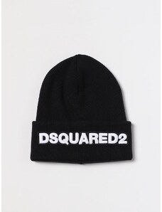 Cappello Dsquared2 in lana con logo ricamato