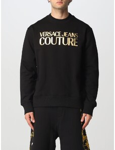Felpa Versace Jeans Couture in cotone con logo
