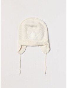 Cappello Moncler in lana con logo ricamato