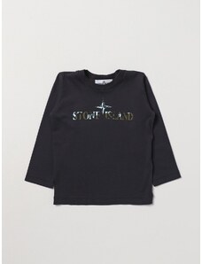 T-shirt Stone Island Junior in cotone con stampa