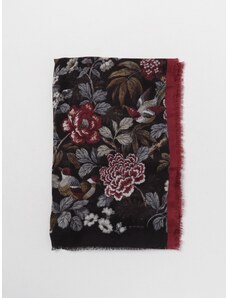 Sciarpa Etro in lana e cashmere con motivo floreale jacquard
