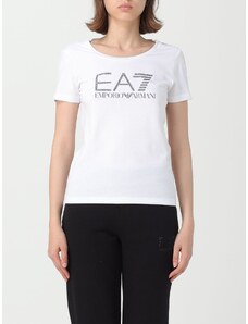 T-shirt EA7 in cotone con stampa