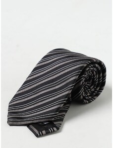 Cravatta Emporio Armani in seta con motivo geometrico