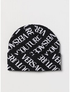 Cappello Versace Jeans Couture in misto lana con logo jacquard