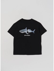 T-shirt Shark Palm Angels in cotone