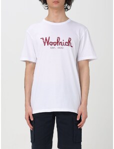 T-shirt con logo Woolrich
