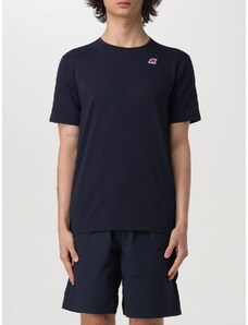 T-shirt K-Way in jersey con patch