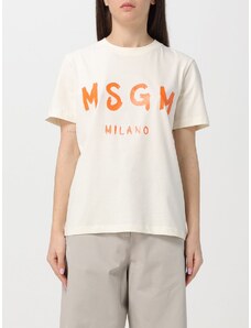 T-shirt di cotone Msgm