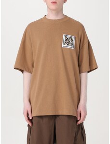 T-shirt Emporio Armani in cotone con patch animalier
