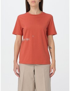 T-shirt 'S Max Mara in cotone con scritta a contrasto