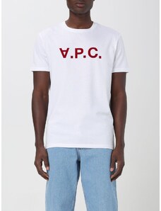 T-shirt basic A.P.C. con logo