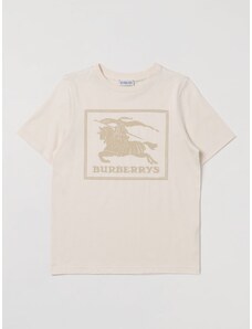 Burberry Kids T-shirt in jersey di cotone Equestrian Knight Burberry