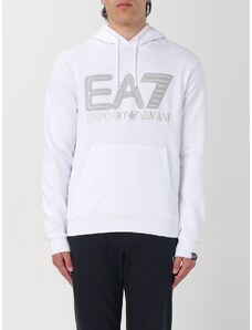 Felpa EA7 in jersey con cappuccio
