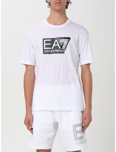 T-shirt EA7 in cotone con logo