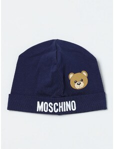 Cappello Moschino Baby in cotone con logo