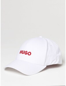Cappello Hugo in cotone con logo ricamato