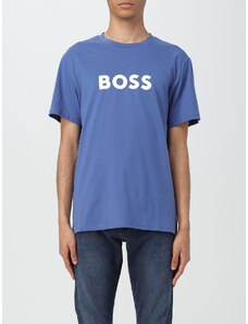 T-shirt Boss in cotone con logo